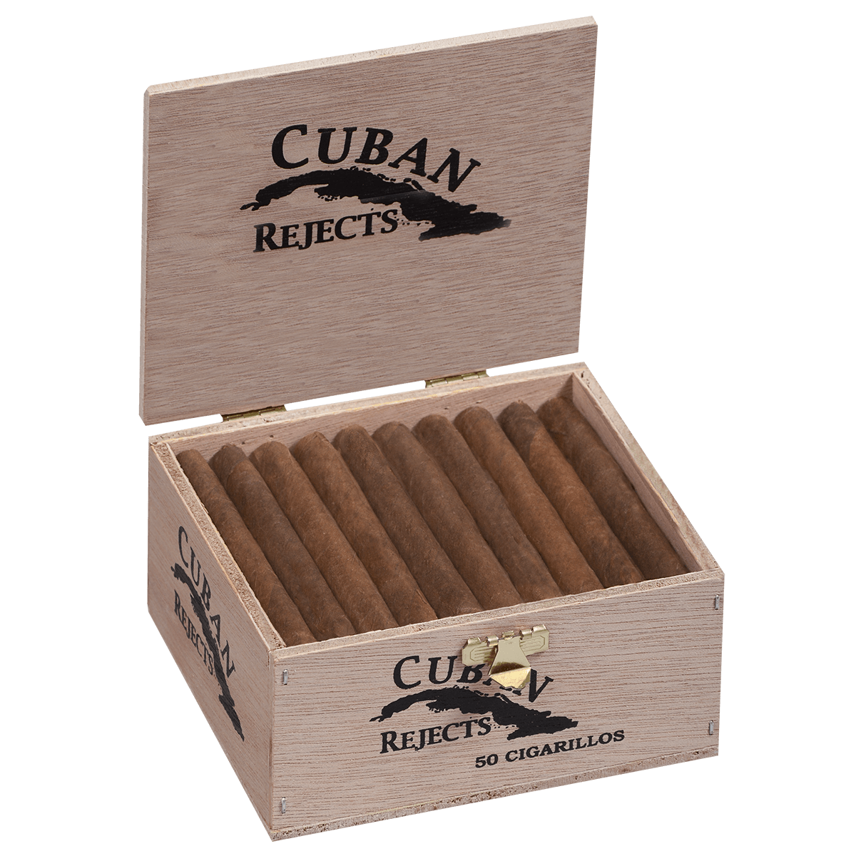 CUBAN REJECTS CLASSIC CIGARILLOS NATURAL 50 CT. BOX 3.25X20