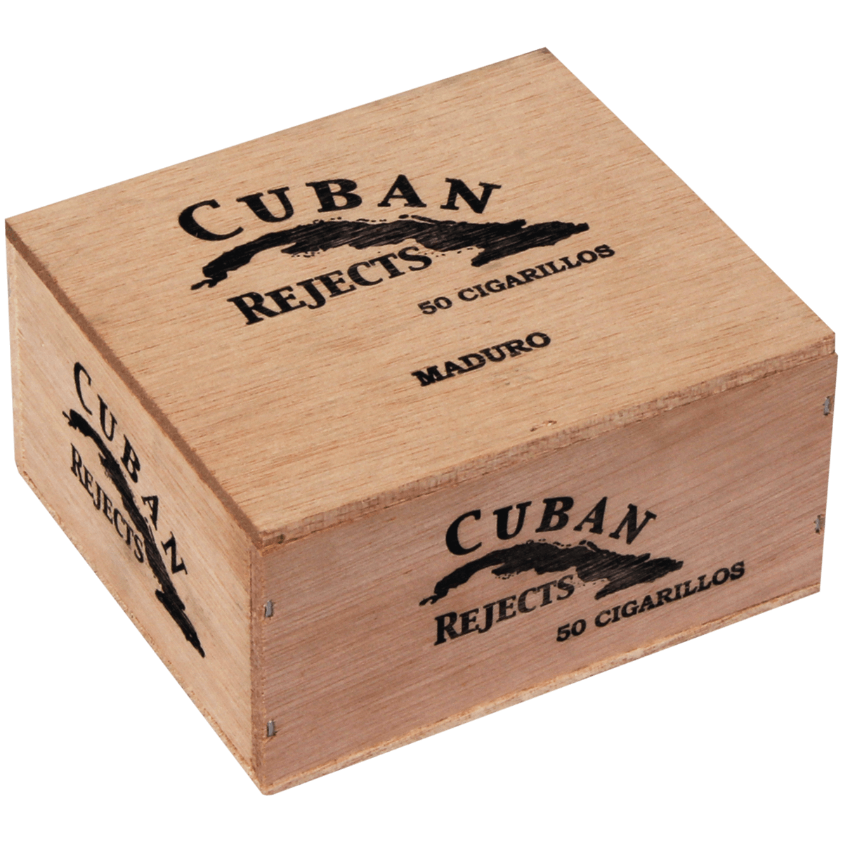 CUBAN REJECTS CLASSIC CIGARILLOS MADURO 50 CT. BOX 3.25X20