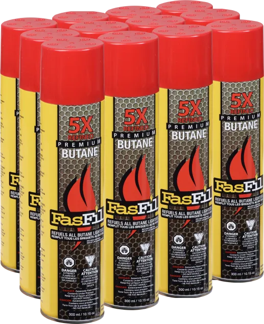 12 Fasfil cans