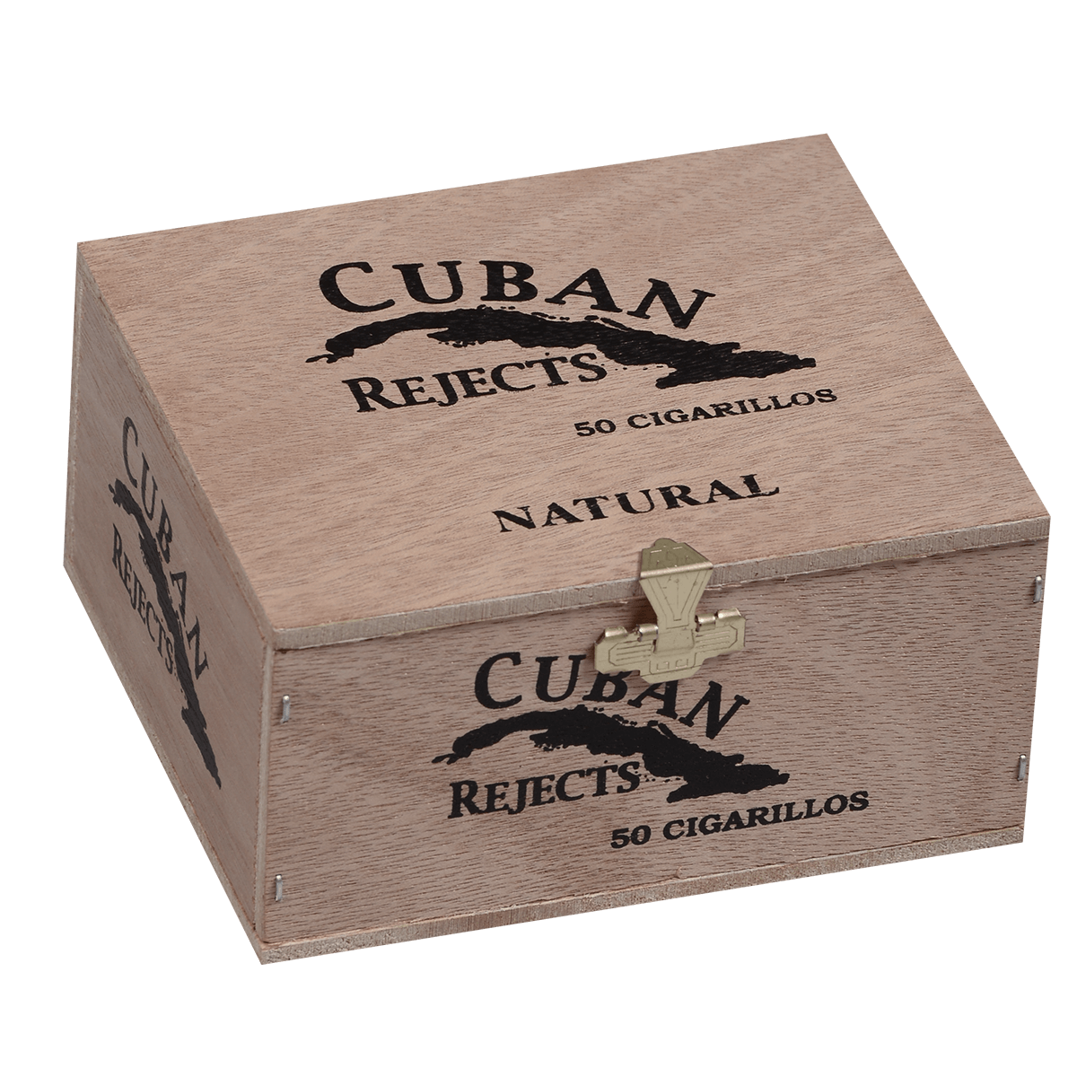 CUBAN REJECTS CLASSIC CIGARILLOS NATURAL 50 CT. BOX 3.25X20