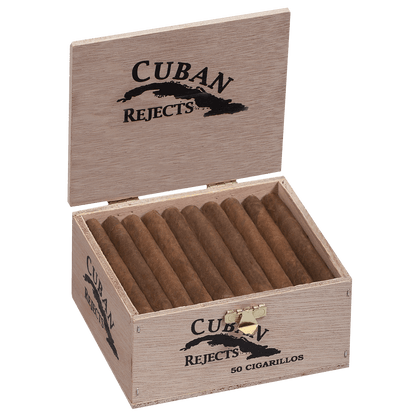 CUBAN REJECTS CLASSIC CIGARILLOS NATURAL 50 CT. BOX 3.25X20