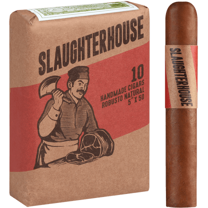 Slaughterhouse Robusto Habano 10 Ct. Bundle 5.00X50