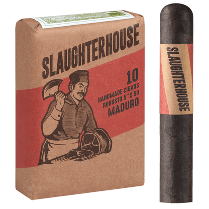 Slaughterhouse Robusto Maduro 10 Ct. Bundle 5.00X50