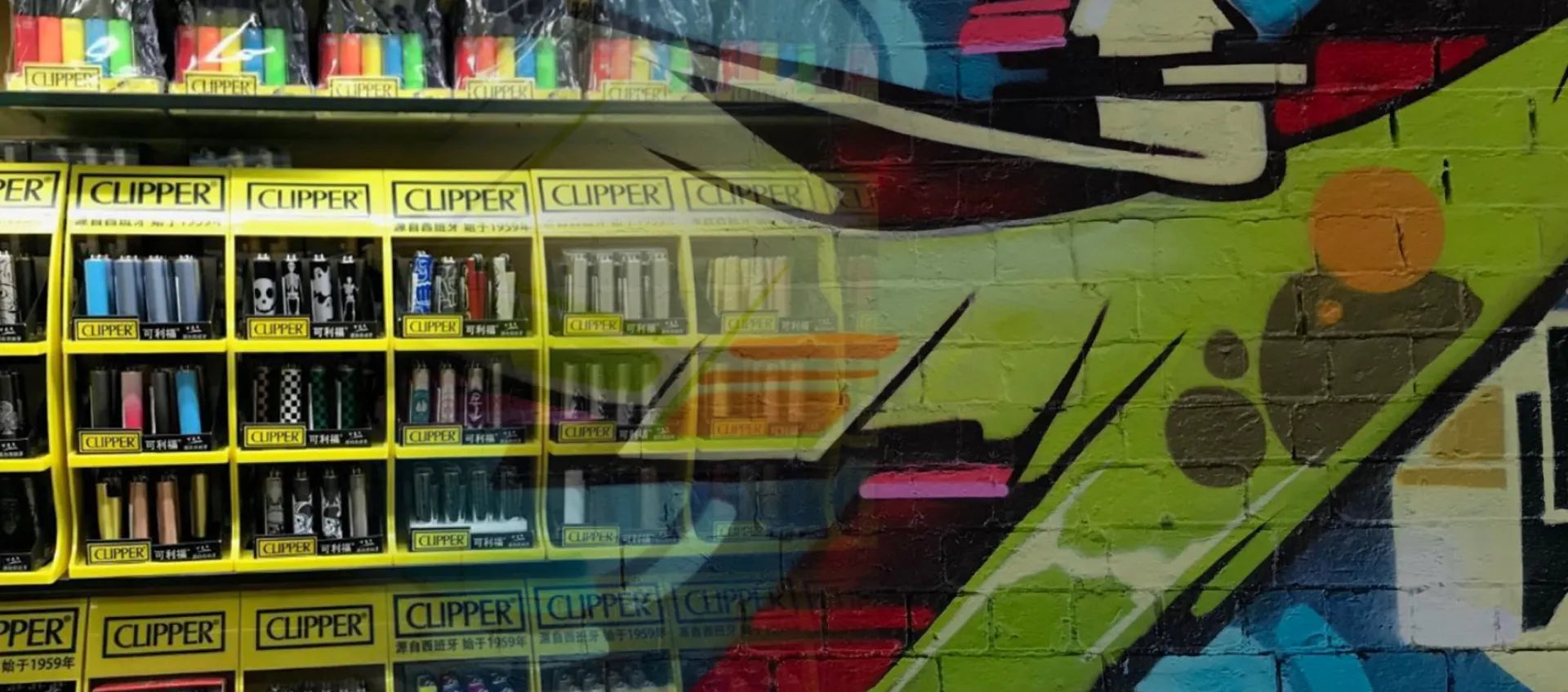 Clipper Graffiti Wall Background