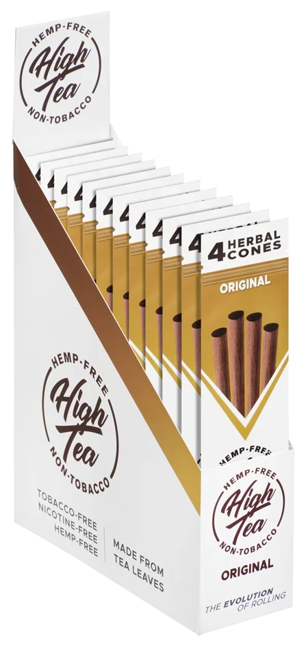 High Tea cone original carton