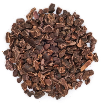 High Tea cacao nibs on white