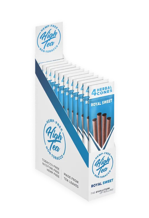 High Tea cone original carton