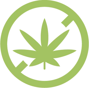 No hemp icon